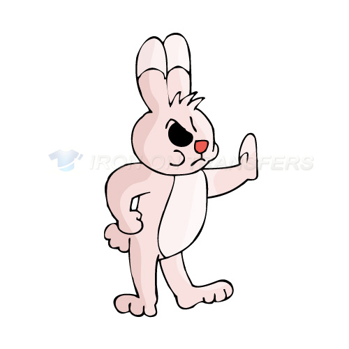 Rabbit Iron-on Stickers (Heat Transfers)NO.8918